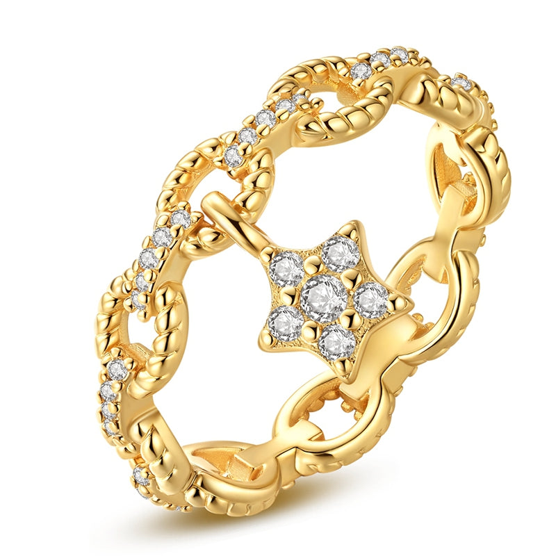 Star Chain Ring