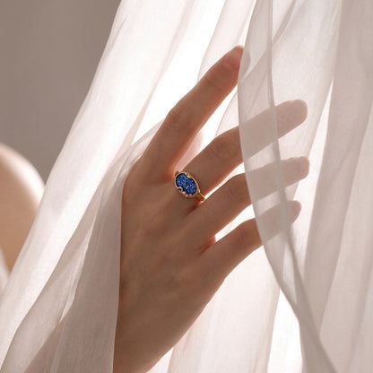 Gold Starry Moonlight Ring
