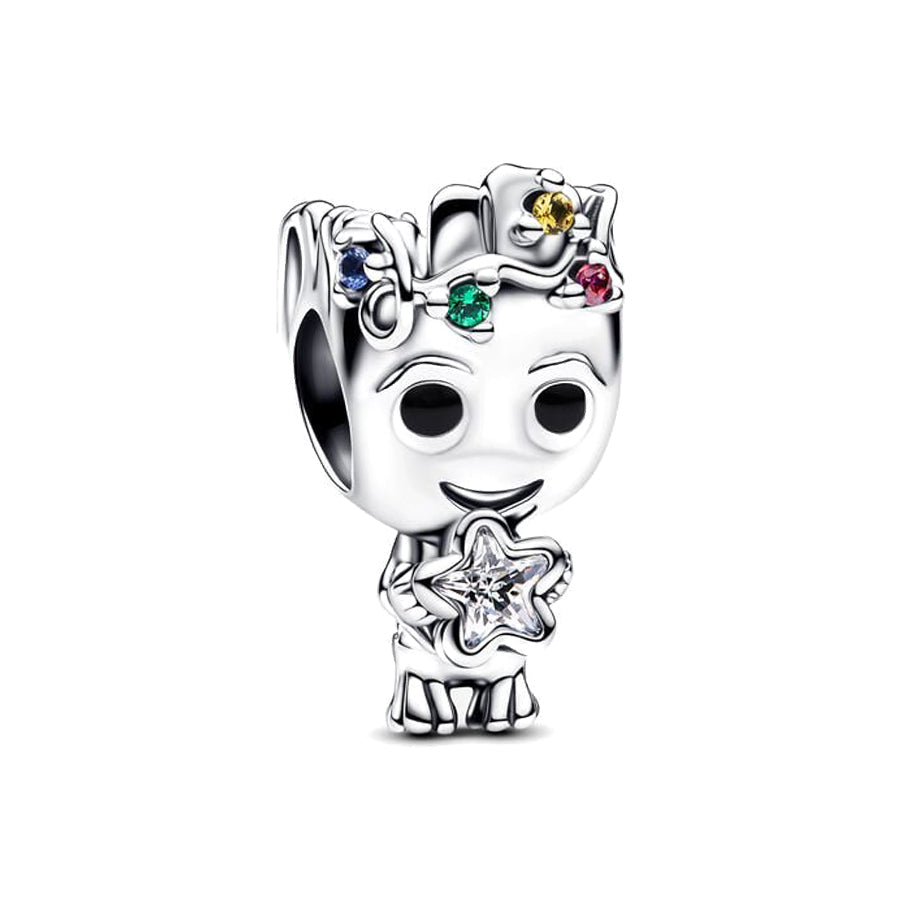 Boy Holding Star Charm