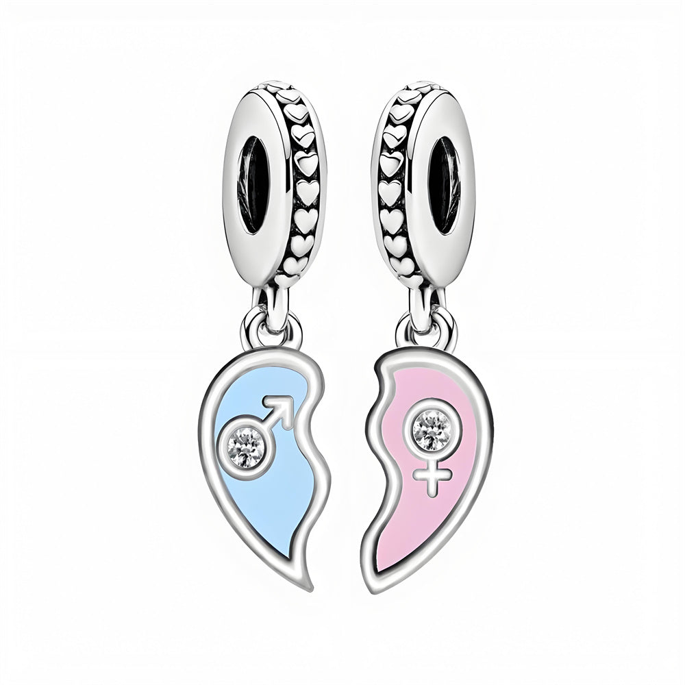 Boy and Girl Charm