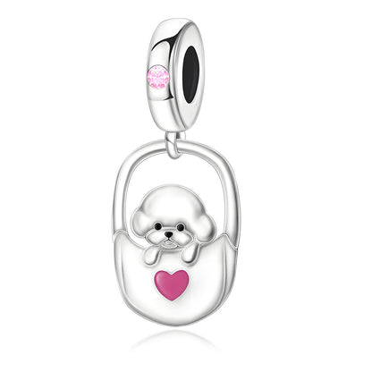 Lock Dog Charm