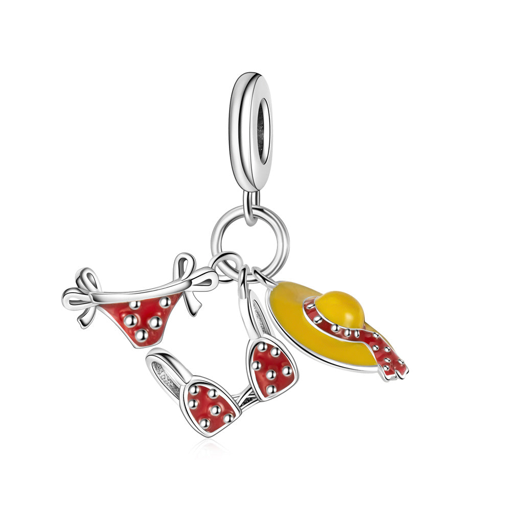 Holiday Bikini 3-Piece Charm Set
