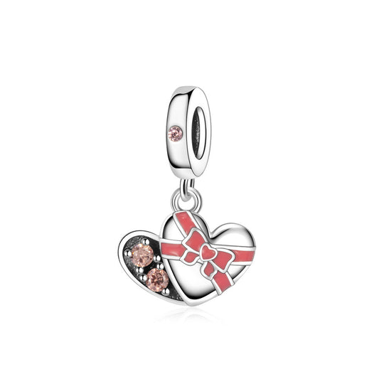 Valentine's Day Chocolate Gift Box Charm