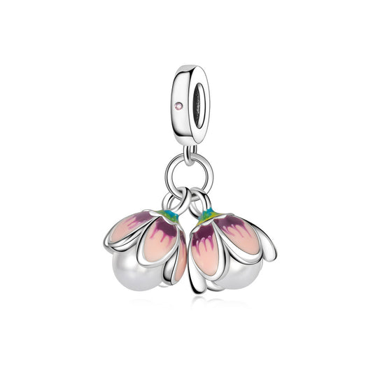 Twin Lily of the Valley 2-in-1 Charm