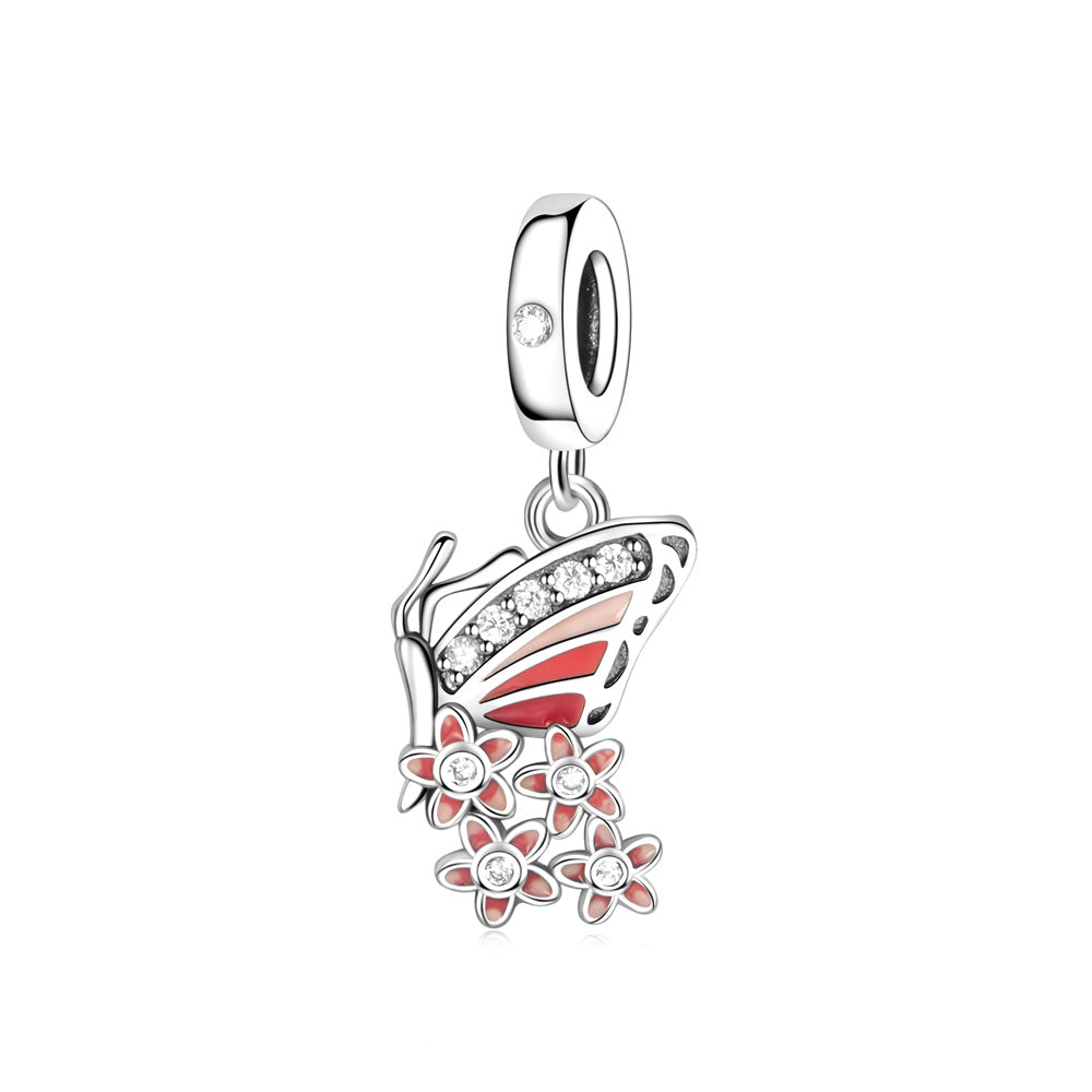 Colorful Butterfly Charm