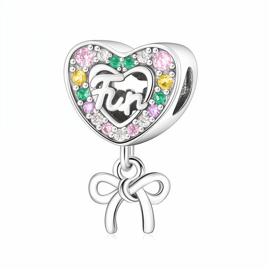 Childlike Fun Love Bow Charm
