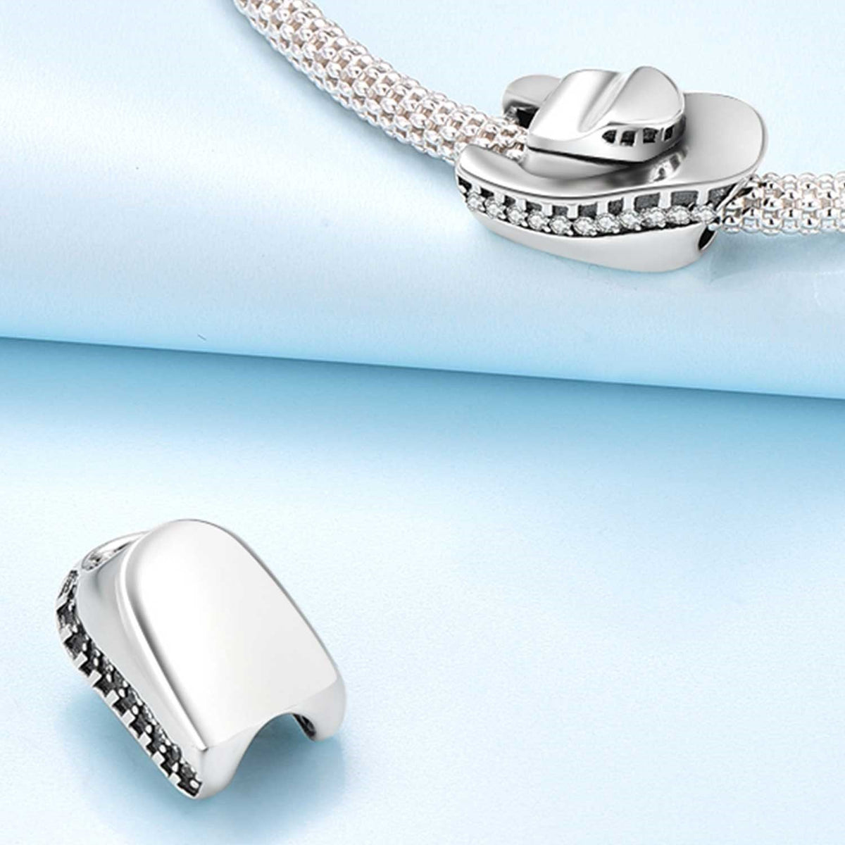 Stone-Set Yacht Charm