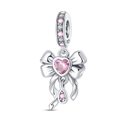 Barbie Pink Sweet Bow Charm
