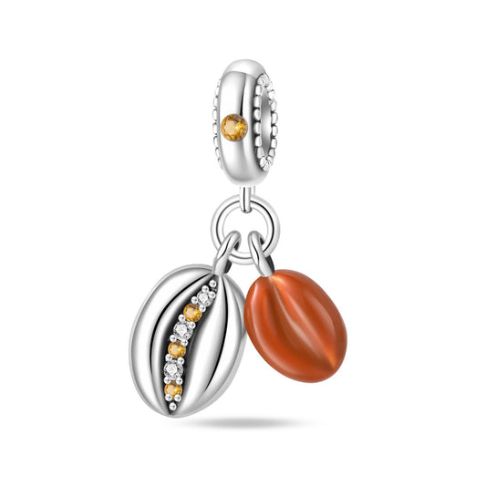 Afternoon Tea Coffee Bean Charm