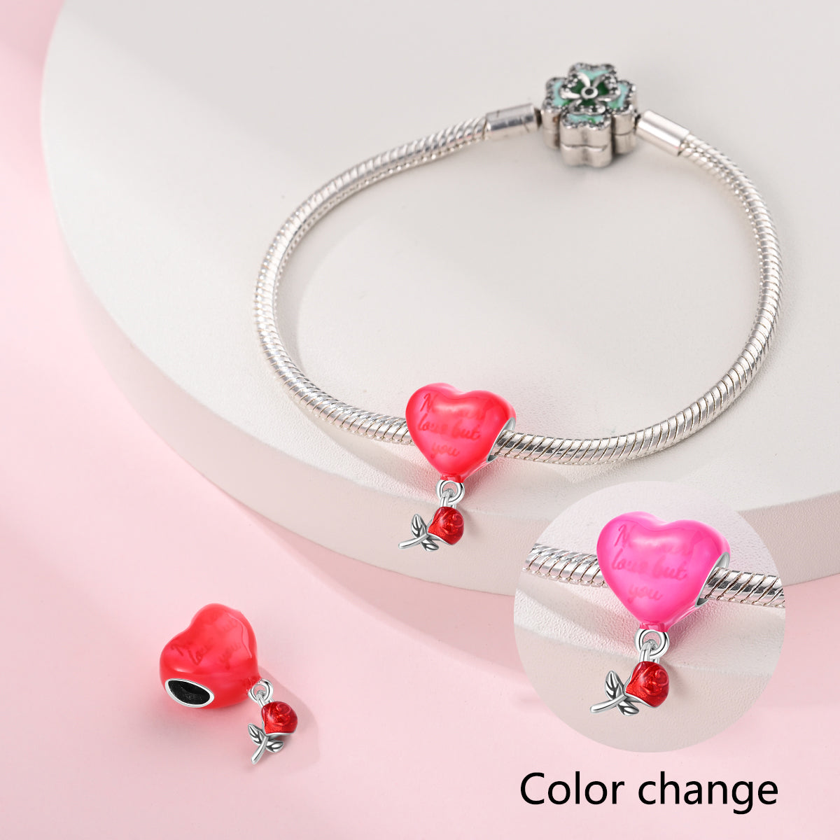 Romantic Sweet Confession Balloon Charm