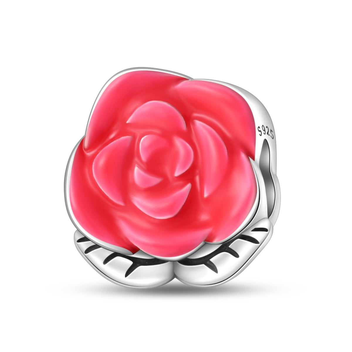 Romantic Sweet Rose Charm