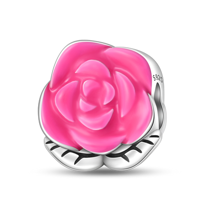 Romantic Sweet Rose Charm