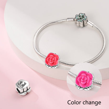 Romantic Sweet Rose Charm