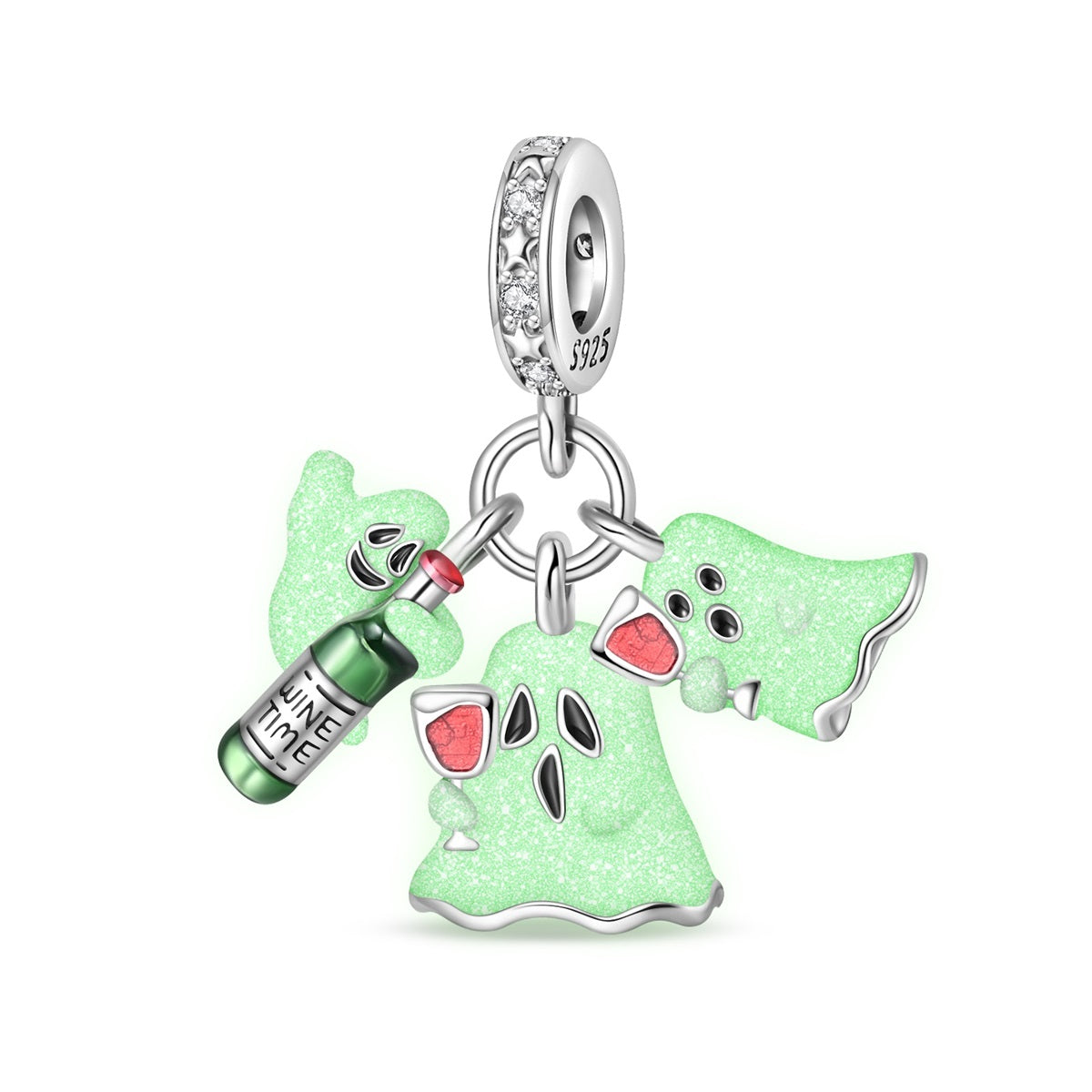 Luminous Alcoholic Friend Charm