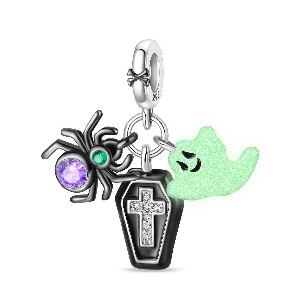Luminous Dark Night Carnival Charm