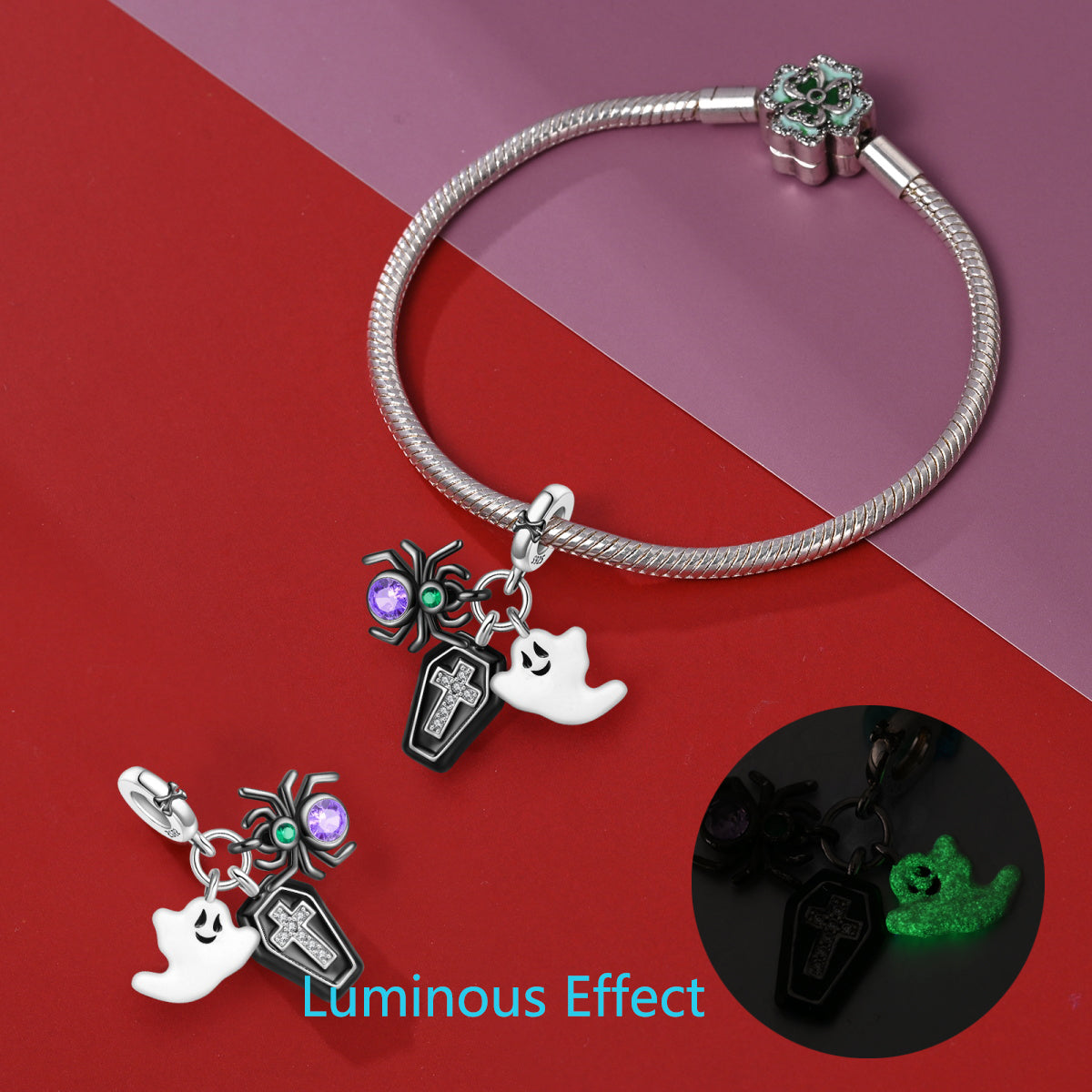 Luminous Dark Night Carnival Charm