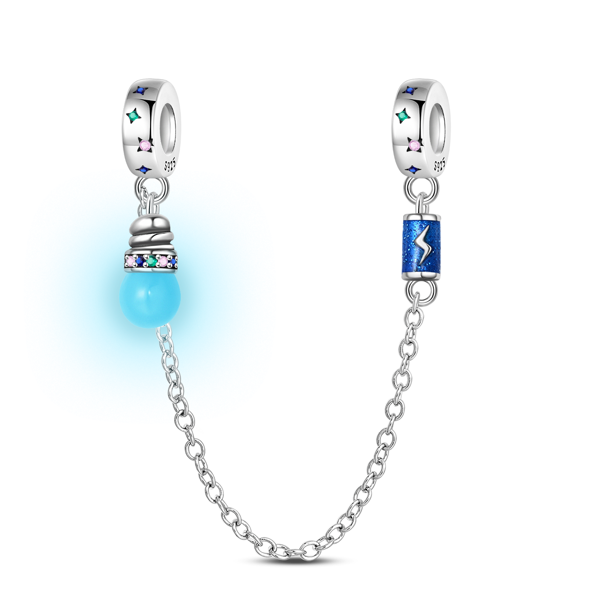 Battery Light Bulb Safety Chain
