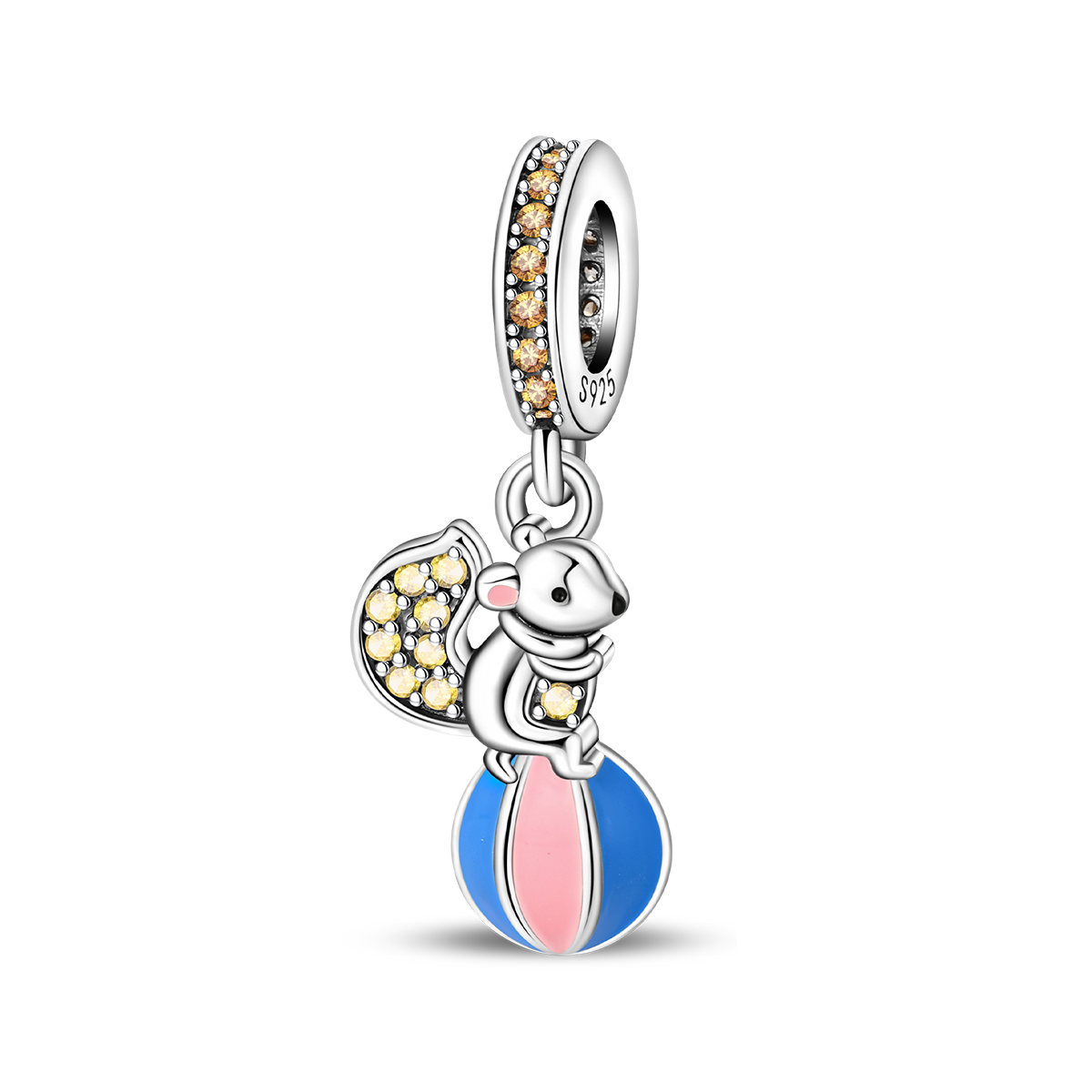 Playful Squirrel Charm