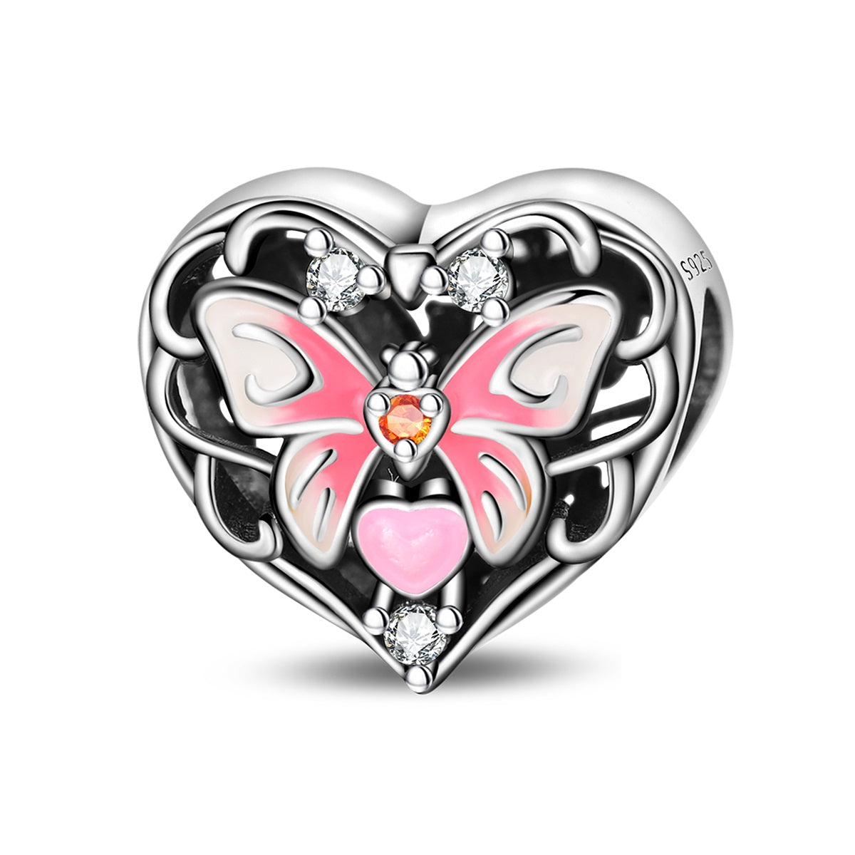 European Style Butterfly Charm
