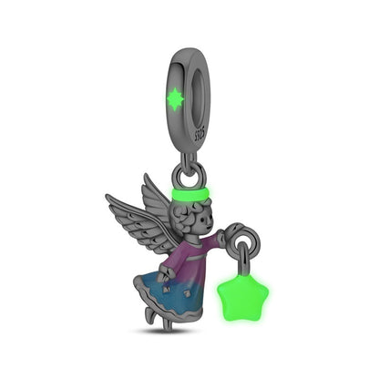 Lantern Angel Charm