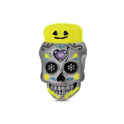 Pumpkin Hat Skull Charm