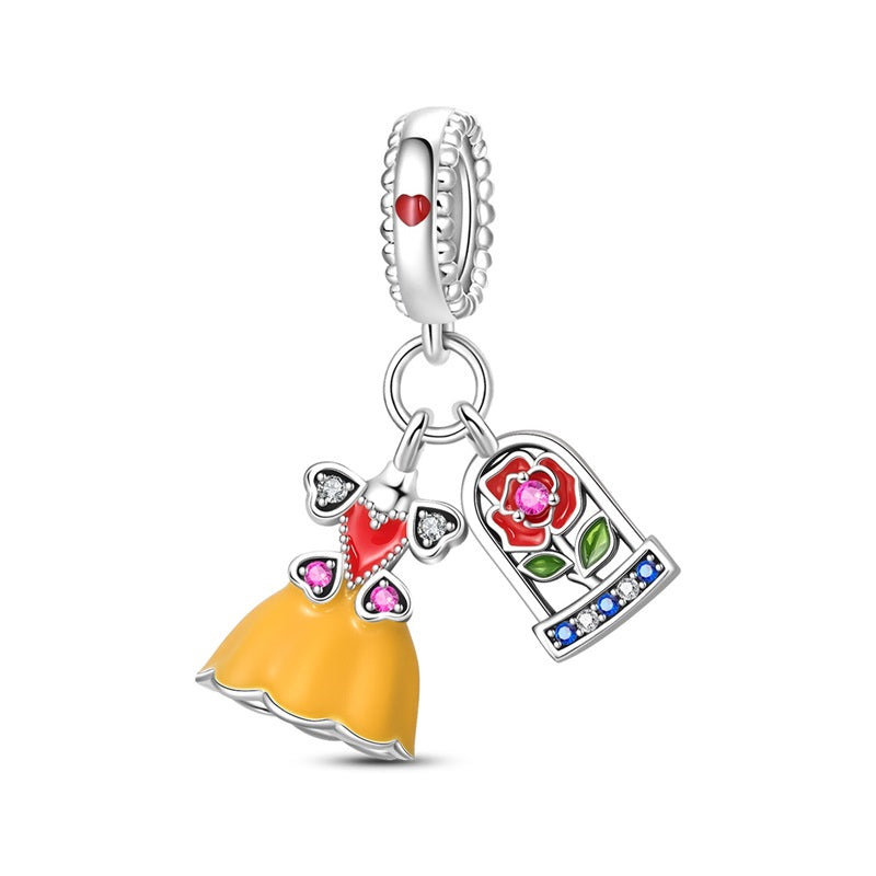 Rose Ball Charm