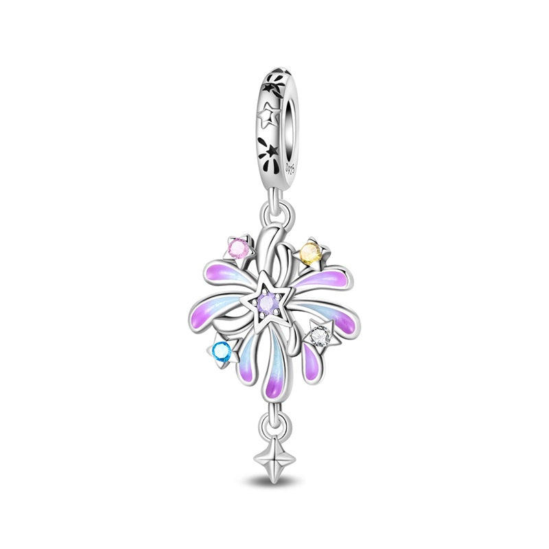 Dazzling Fireworks Charm