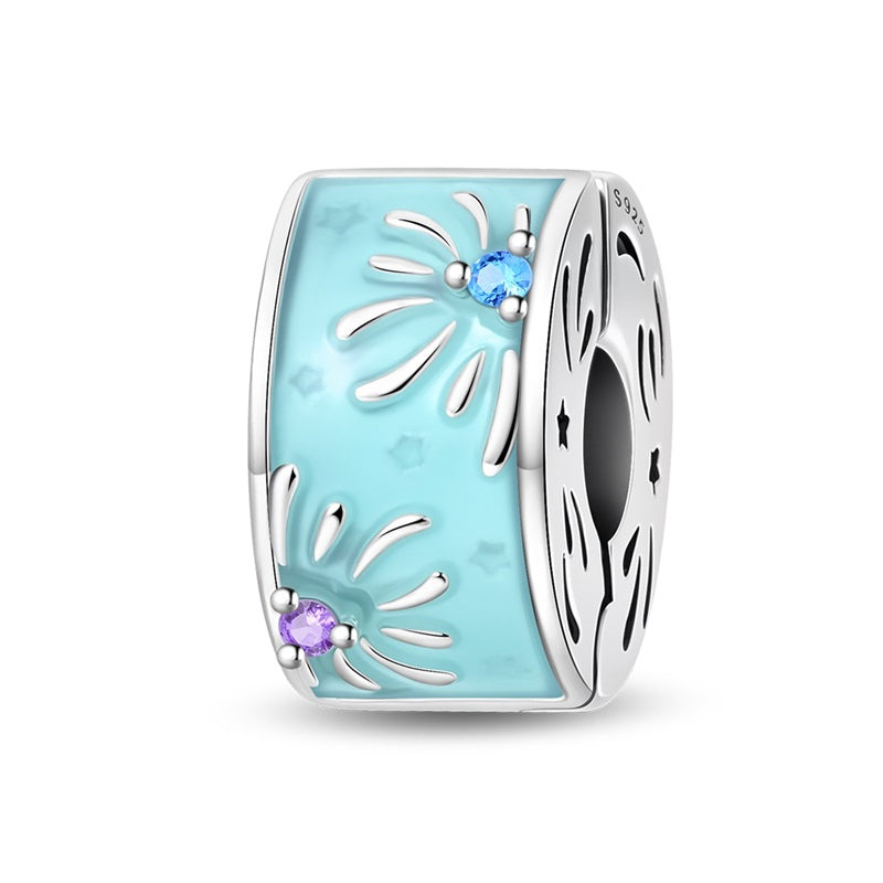Orchid Firework Charm