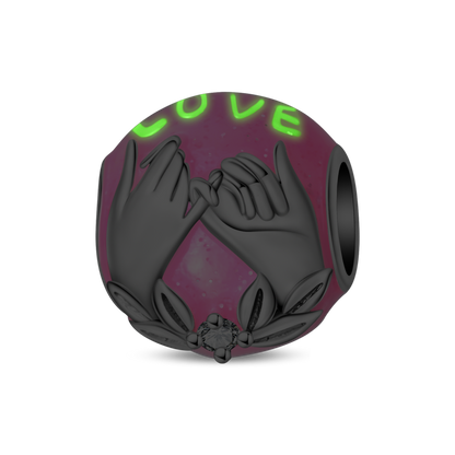 Luminous Holding Hands Charm