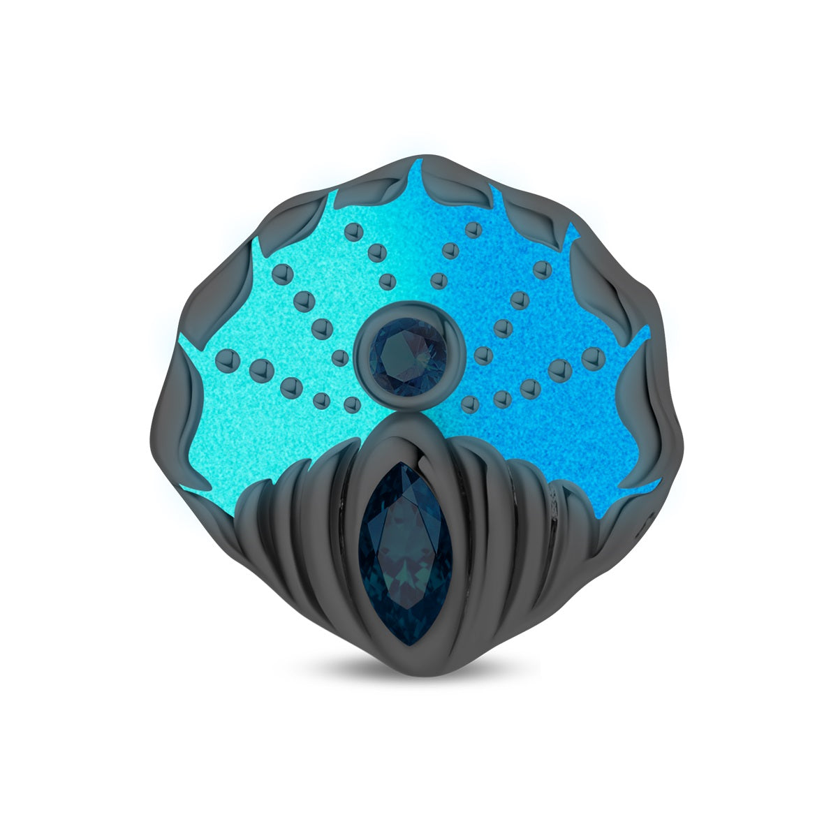Luminous Seashell Charm