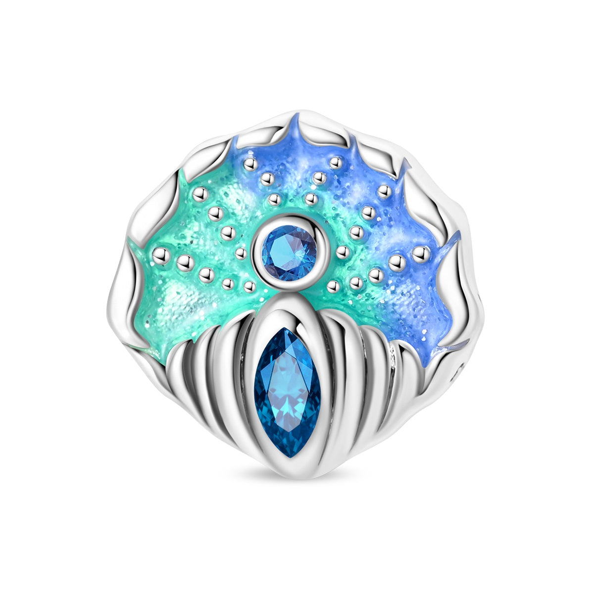 Luminous Seashell Charm
