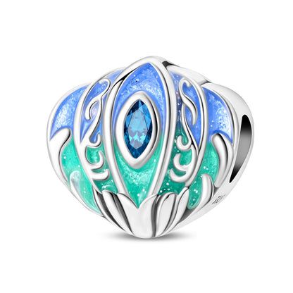 Luminous Vintage Seashell Charm