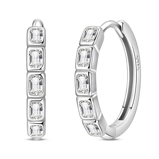 Diamond Roller Earrings