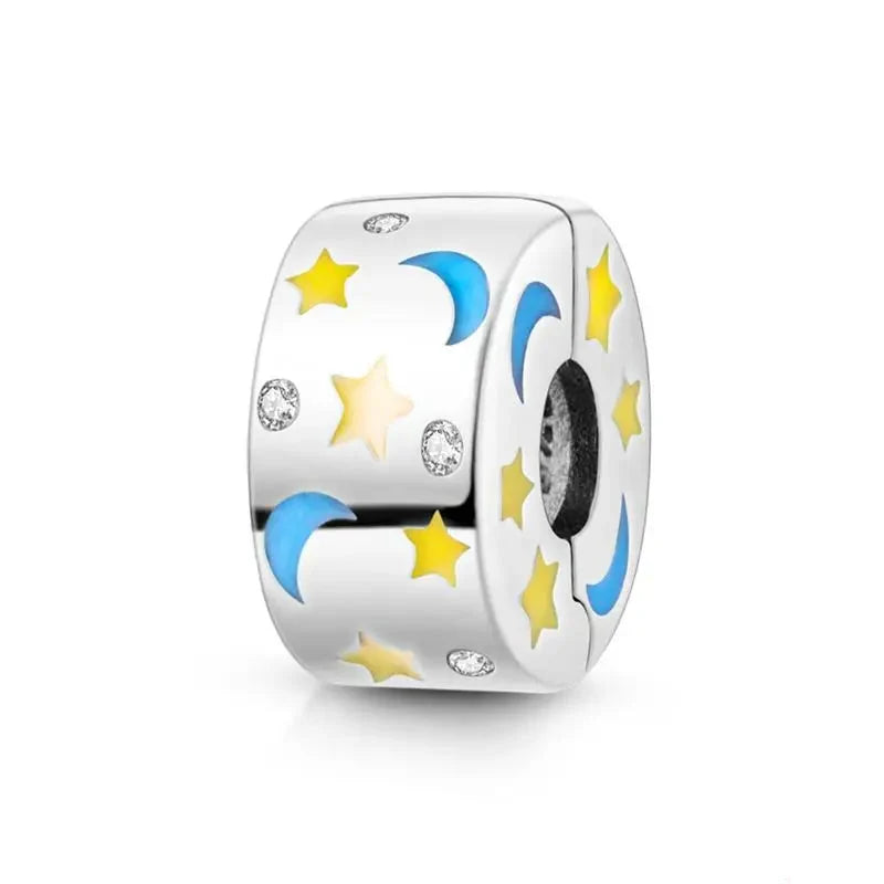 Stars and Moon Charm Spacer