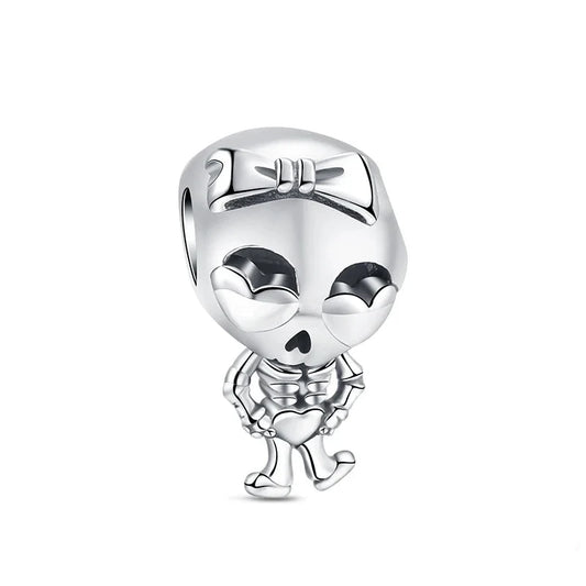 Halloween Love Skeleton Charm