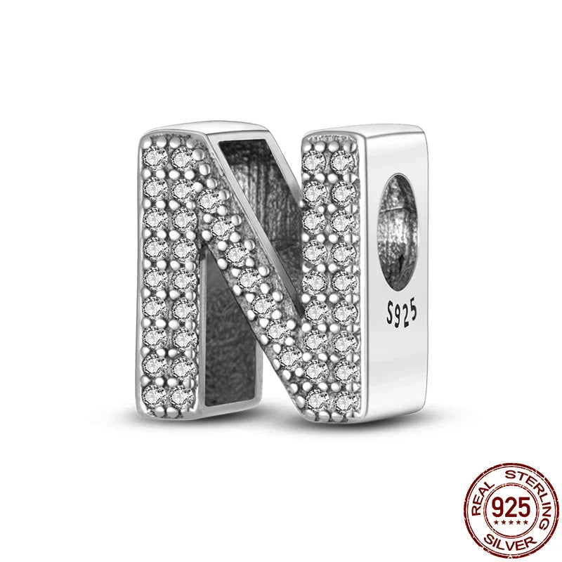 Personal Letter Block Charm