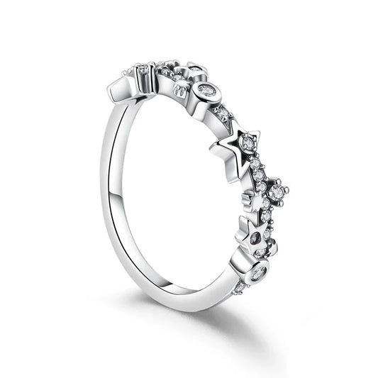 Star Constellation Sterling Ring