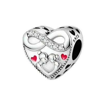Mom and Daughter Love Charm