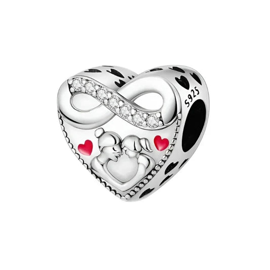 Mom and Daughter Love Charm