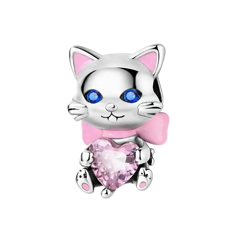 Love Hug Kitten Charm
