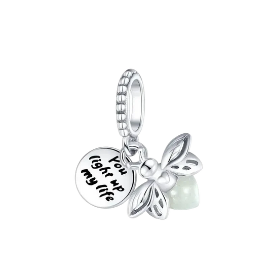Luminous Firefly Charm