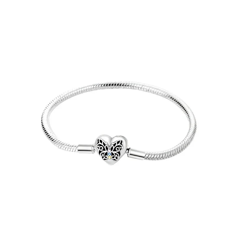 Butterfly Cover Charm Bracelet