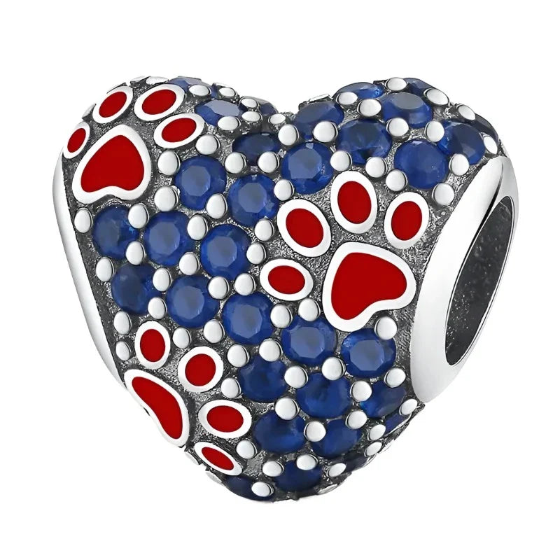 Paw Print Charm