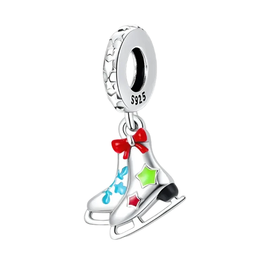 Christmas Skating Charm