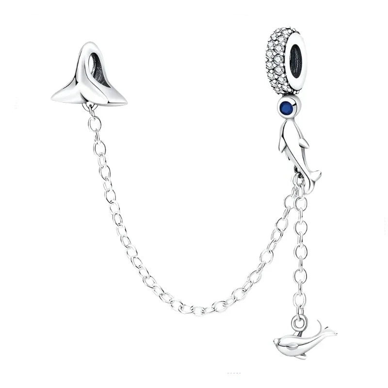 Dolphin Love Safety Chain