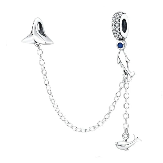 Dolphin Love Safety Chain
