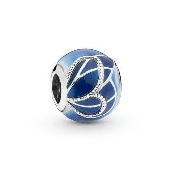 Blue Wings Charm