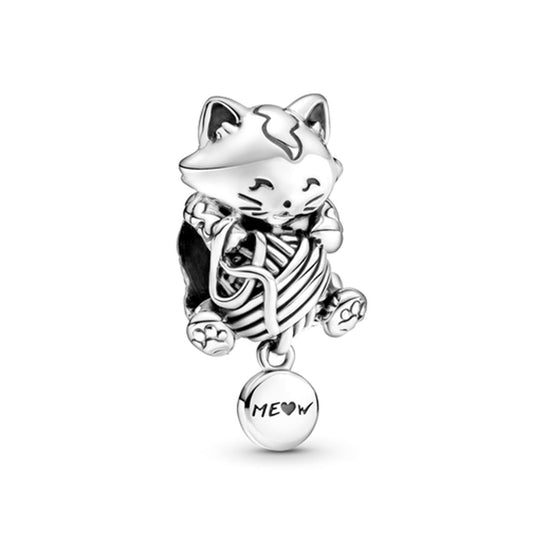 Ball of Yarn Baby Charm