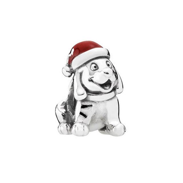 Christmas Dog Charm