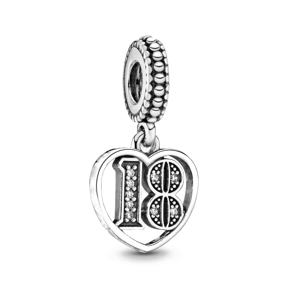 Number 18 Charm